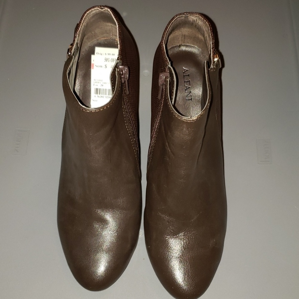 Brown Leather Heels